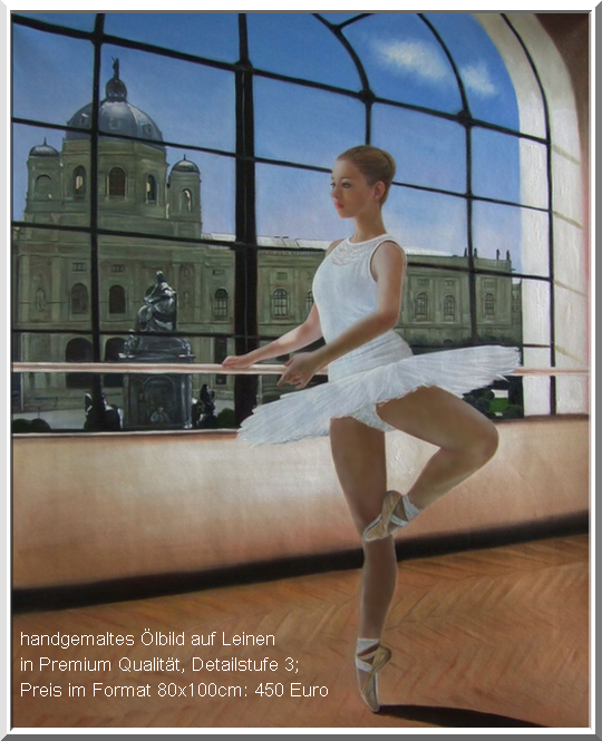Ölbild Ballet Kronenberg